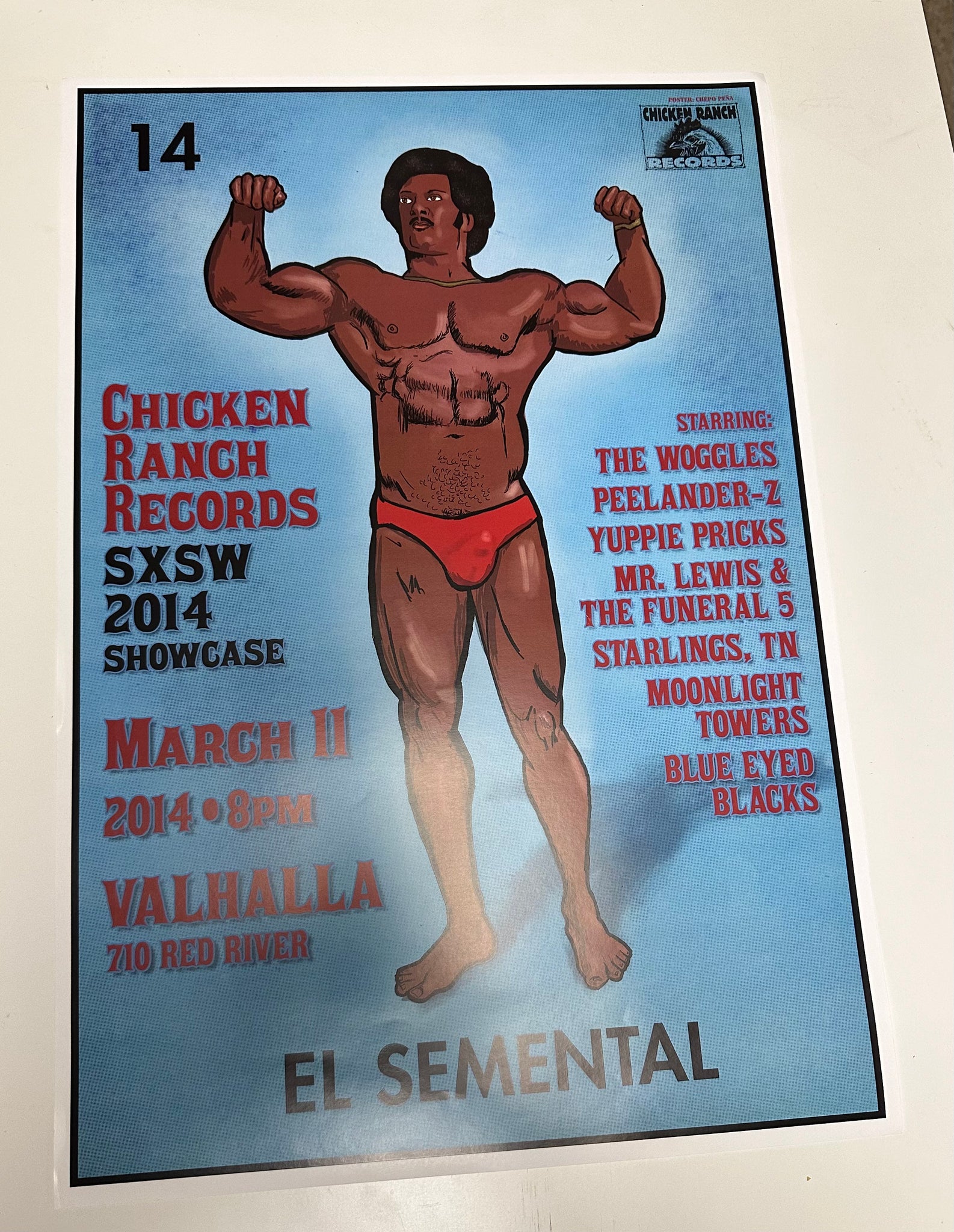 CRR SXSW 2014 Showcase Poster