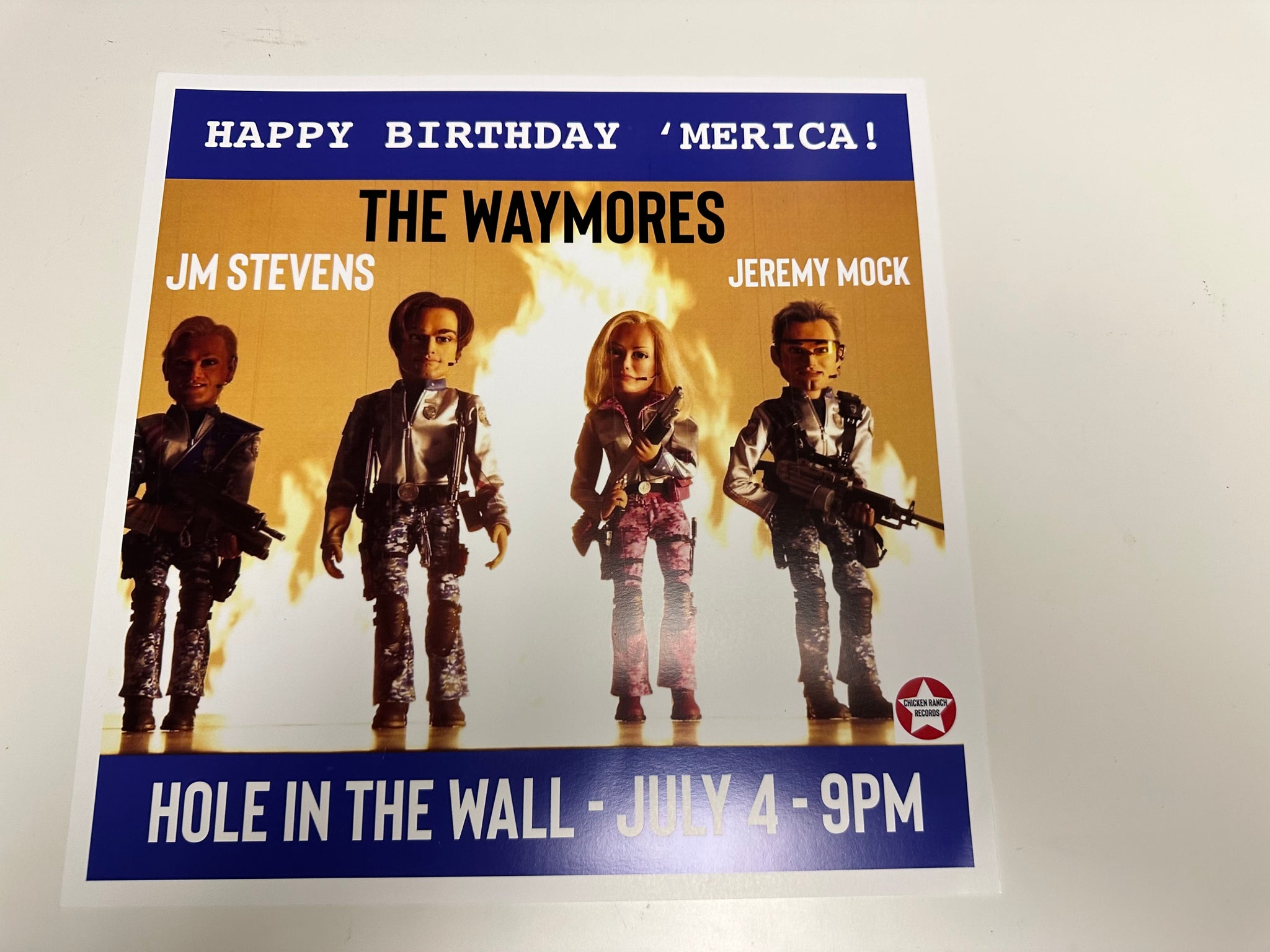 Waymores/JM Stevens Poster