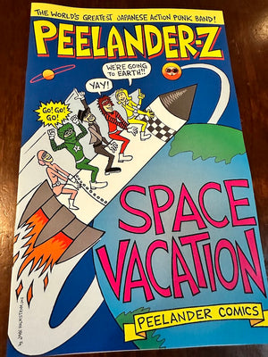 Peelander-Z Space Vacation Comic (3rd Printing, Signed)