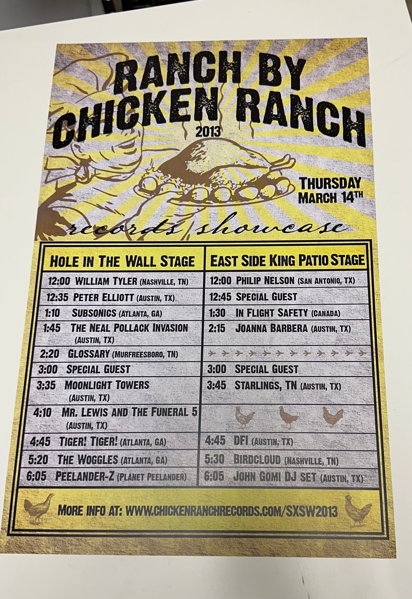 Ranch X Chicken Ranch 2013 Poster