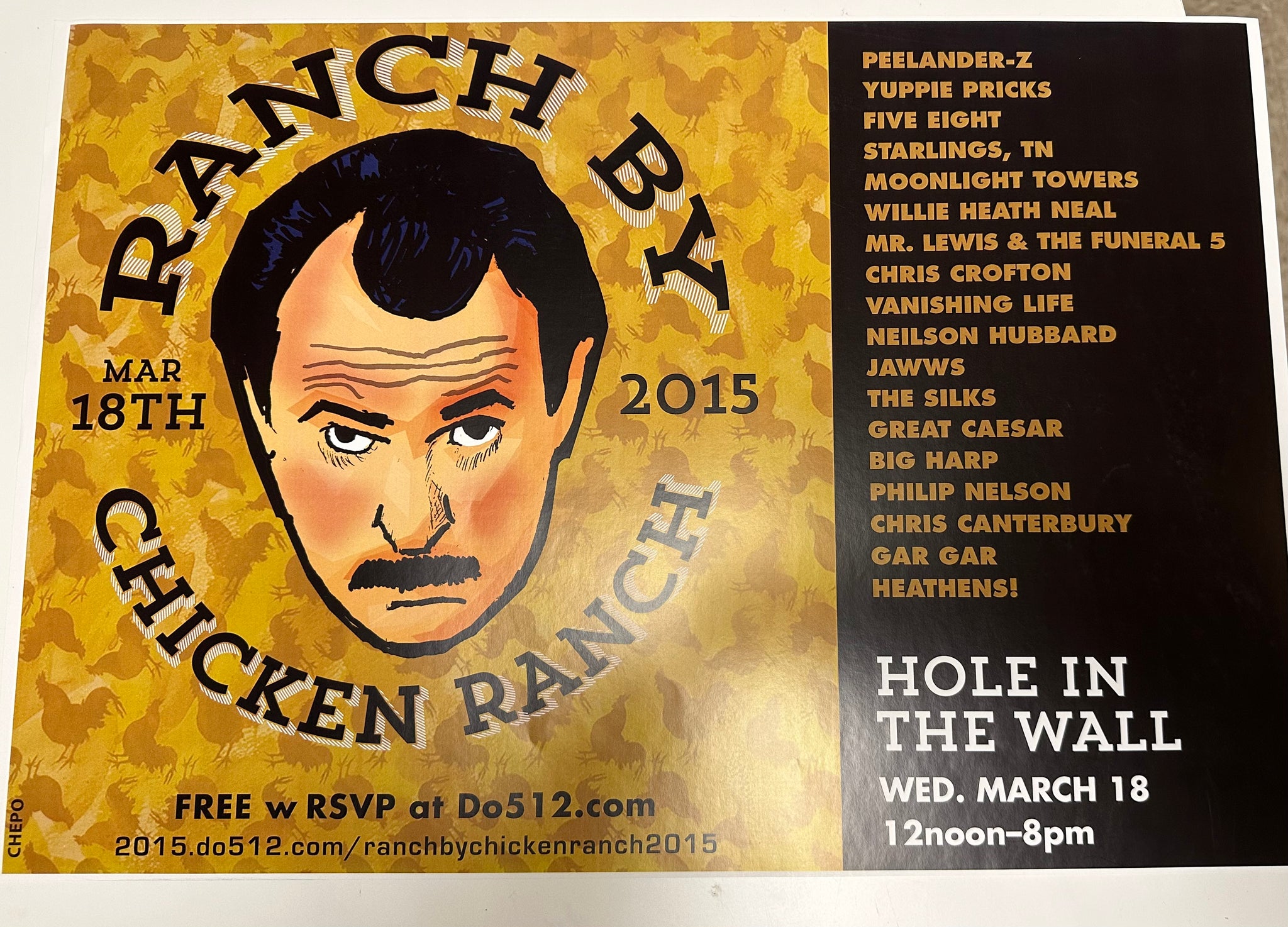 Ranch X Chicken Ranch  2015  Poster