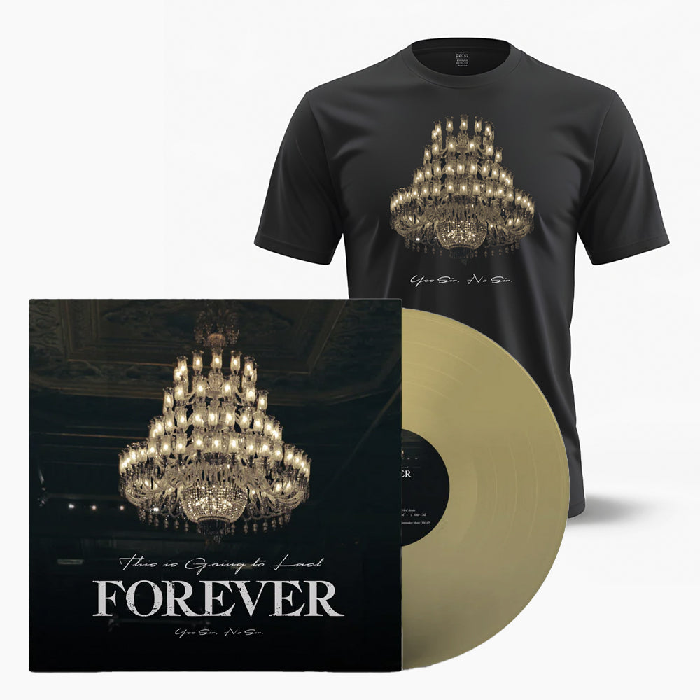 Yes Sir/No Sir "THIS IS GOING TO LAST FOREVER" LP & Shirt BUNDLE