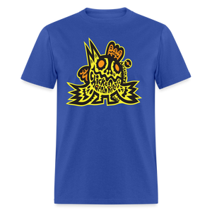 Chicken Ranch T-Shirt by Peelander Yellow - royal blue
