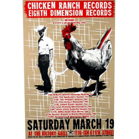 Chicken Ranch SXSW 2005 Party Poster