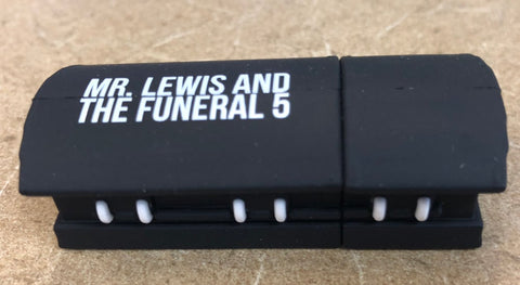 Mr. Lewis & The Funeral 5- Before The World Beat You Down USB Coffin