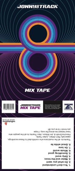 Jonny 8 Track- "Mixtape" 8-Track Shaped USB