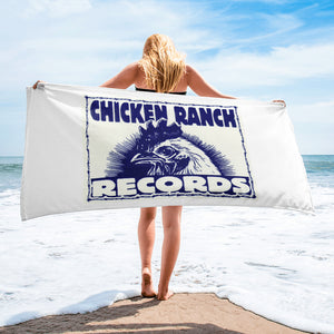 Chicken Ranch  Beach Towel